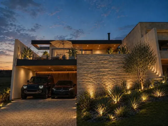 Casa Térrea de Alto Padrão no Condomínio Greenfield  Vista deslumbrante e proje