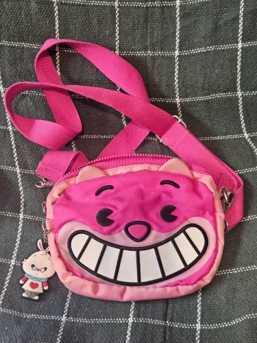 Bolsa Transversal Pochete Disney Gato de Cheshire (Alice no País das Maravilhas) Raridade