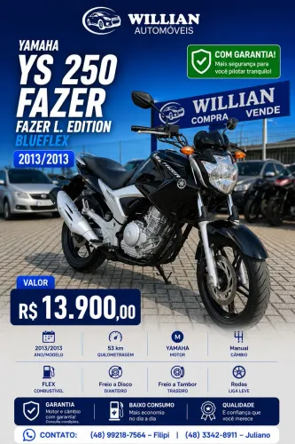 YS 250 FAZER/ FAZER L. EDITION /BLUEFLEX