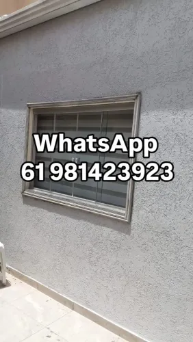 Molduras de cimento com ferro para janelas e portas 