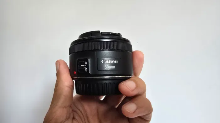 Lente Canon 50mm 1.8 STM