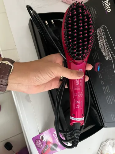 Escova elétrica alisadora Philco Premium