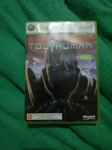 Jogo Too human original semi novo Xbox 360