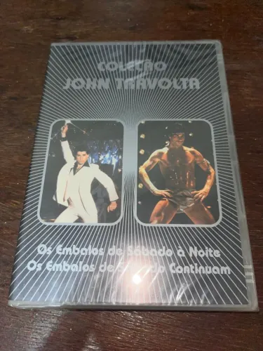 Coleção John Travolta - 2 DVDs Lacrados - Embalos de Sábado à Noite
