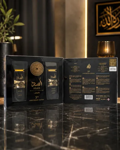 Perfume Asad 5th Anniversary Edition - Kit Exclusivo | Lacrado