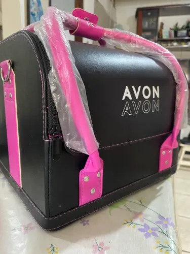 Maleta de maquiagem avon