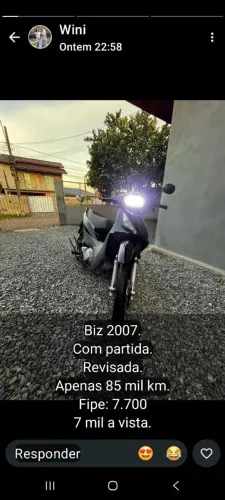 Bis 2007 em ótimo estado de conservação, mosca branca