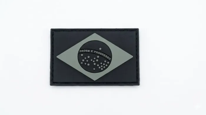 Patch Tático emborrachado Brasil 