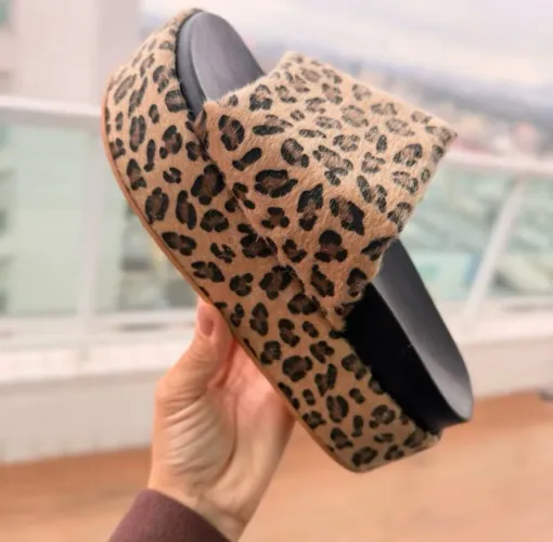 Rebeca tamanco Papete birken plataforma