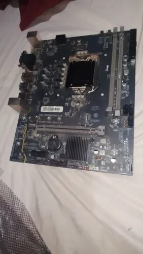 Placa mãe com defeito
