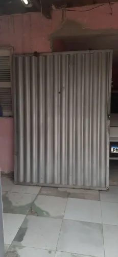 Portão de aço galvanizado