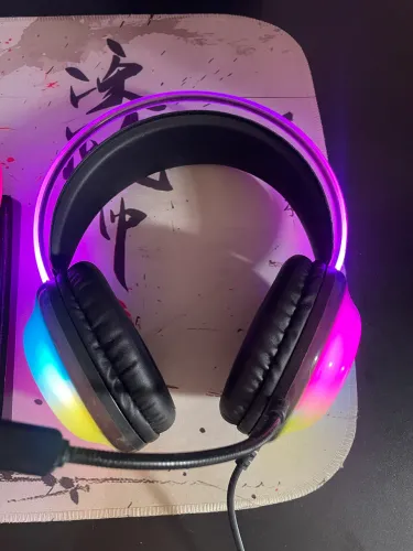 Headset gamer RGB Neonwave
