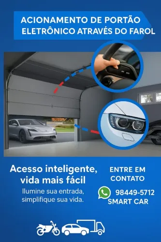 Seu farol agora também abre o portão