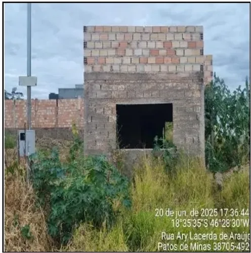 Terreno de leilão em AFONSO QUEIROZ / PATOS DE MINAS / MG | Leilão SFI - Edital Único
