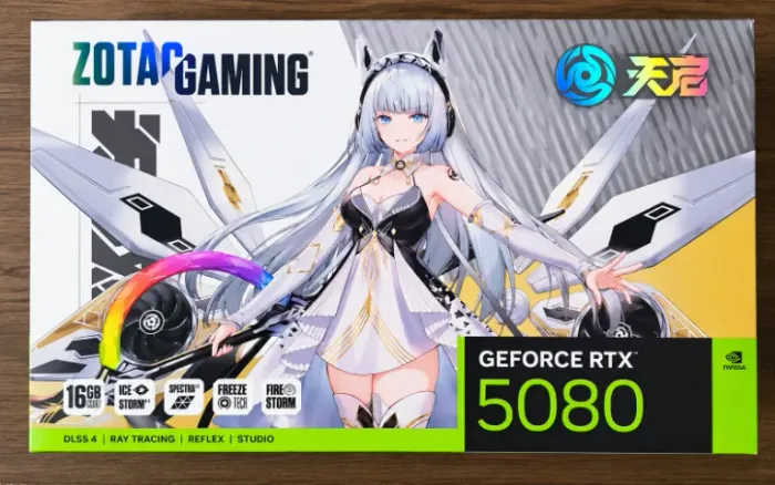 Placa de Vídeo Zotac Gaming Apocalypse OC 16GB GeForce RTX5080 GDDR7