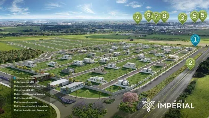 Terreno Residencial 250 m² no Centro de Uberaba (MG) Financiamento Disponível