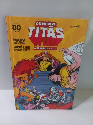 Revista Lendas do Universo Dc Os Novos Titãs A origem de Lilith 