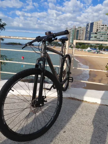 BIKE KSW ARO 29, tamanho 19, freios a disco, 21 velocidades com catraca Mega Ranger