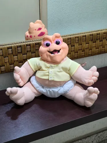 Boneco baby família dinossauro