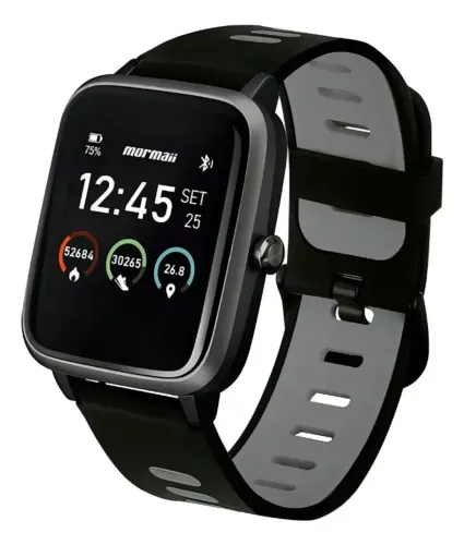 Relógio Smartwatch Mormaii Life Molifegaa/8c GPS PRETO