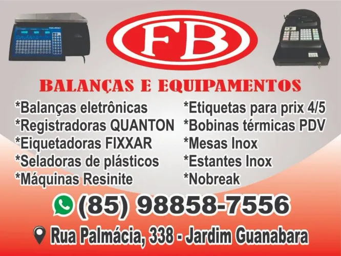 CONSERTO EM BALANÇAS ELETRÔNICAS E REGISTRADORAS QUANTON 