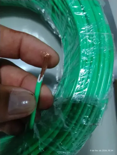 Cabo 2,5mm 100 Metros Azul | Rolo de Cabo 2,5mm Antichama para Instalações Elétricas