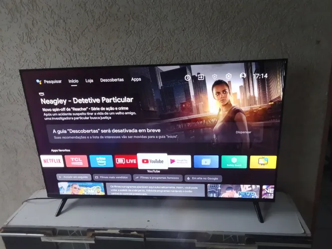 Tv 43 polegadas funcionando tudo.