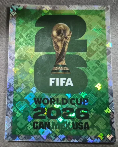 FWC 7, Figurinha copa do mundo 2026, Original Panini.