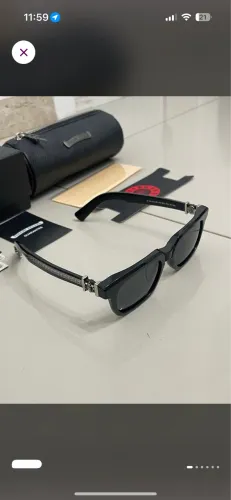 Oculos chrome hearts see you in tea