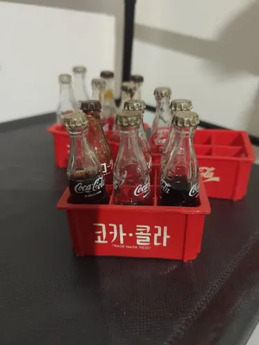 Coleção nova ni garrafinha coca cola anos 80