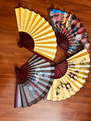 Leques  do Vietnam e Tailandia