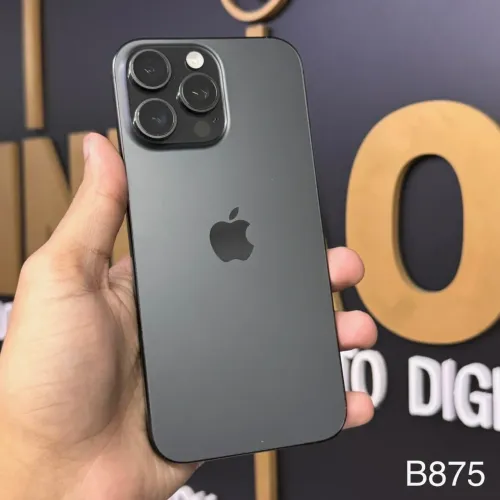 LOJA FÍSICA. IPHONE 16 PRO MAX 256GB PRETO | MUITO NOVO TODO ORIGINAL | RETIRE JA 