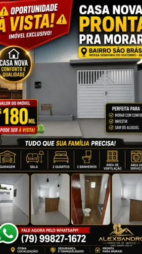 Imóvel para venda com 105 metros quadrados com 2 quartos em São Brás - Nossa Senhora do So