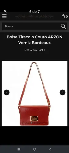 Bolsa de couro Arzon