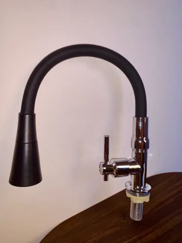 Torneira para cozinha Gourmet flexível abertura 1/4