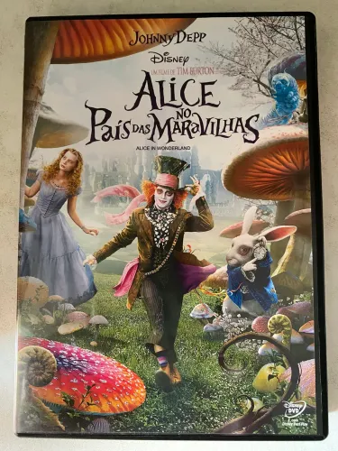 DVD Alice no País das Maravilhas
