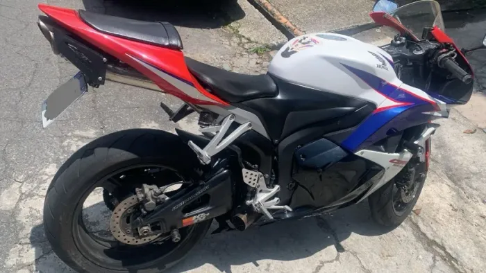 CBR 600 RR 2010 CAPITÃO AMÉRICA