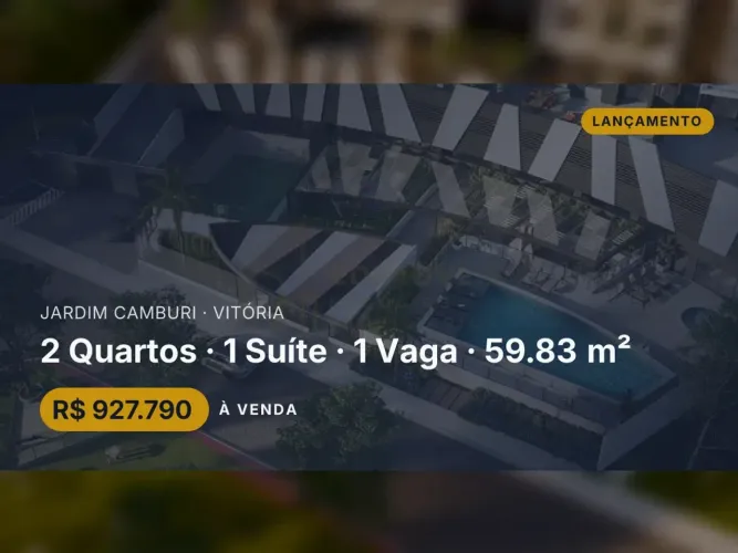 Linda área de lazer em Jardim Camburi: Piscinas e muito mais!
