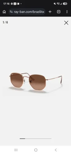 Oculos Ray-ban rosé
