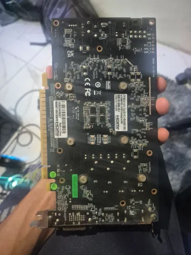 GTX 1650 com defeito