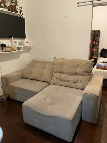 Sofá retrátil reclinável