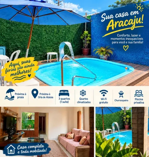 Casa temporada Proximo a Praia