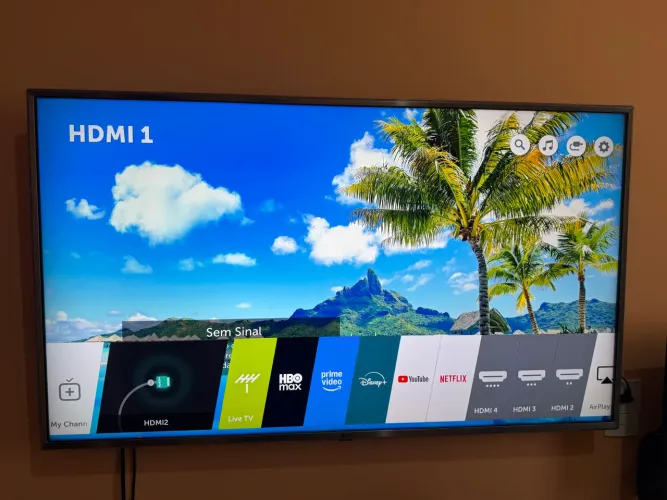 SmarTV LG 50 polegadas Led 4k + LG Magic Remote