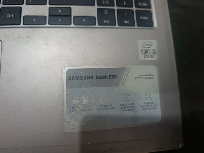 Notebook Samsung book e30 