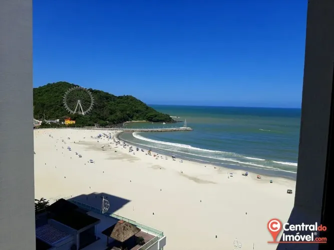 Apartamento com 2 dormitórios, 85 m² para locação temporada vista mar, Balneário