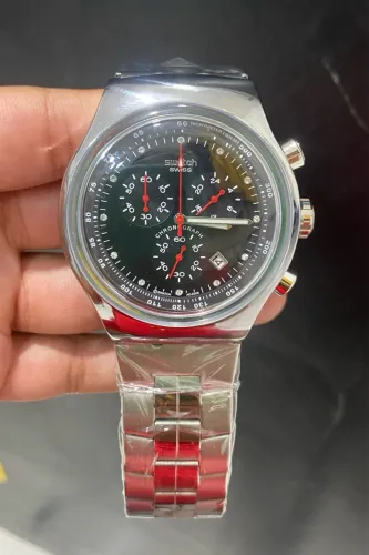 Swatch Cara Preta 100% funcional 