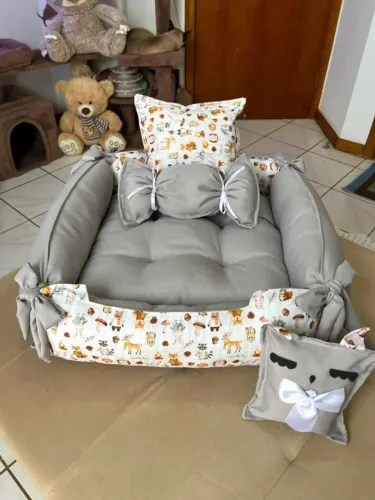 Cama Pet Realeza + brinde PROMOCAO - Cachorro e Gato
