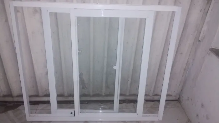 Janela Alumínio branca 120x100 , Valor R$ 250.00