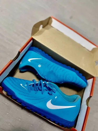 chuteira nike society phantom gx ii club masculino cor azul