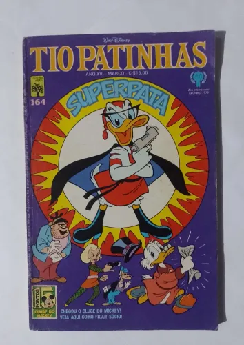 TIO PATINHAS, PENINHA, BIQUINHO LOTE DE(6) - ED. ABRIL